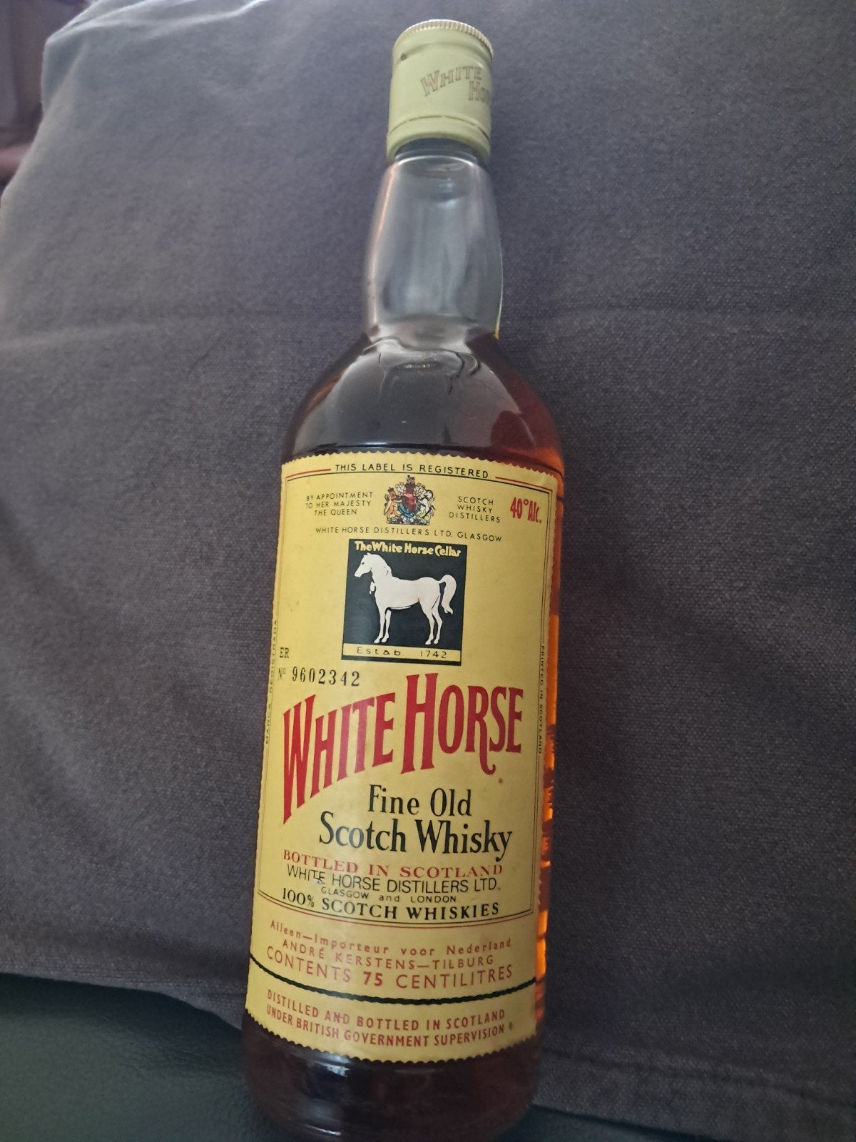 1 fles  Wisky, Ophalen of Verzenden