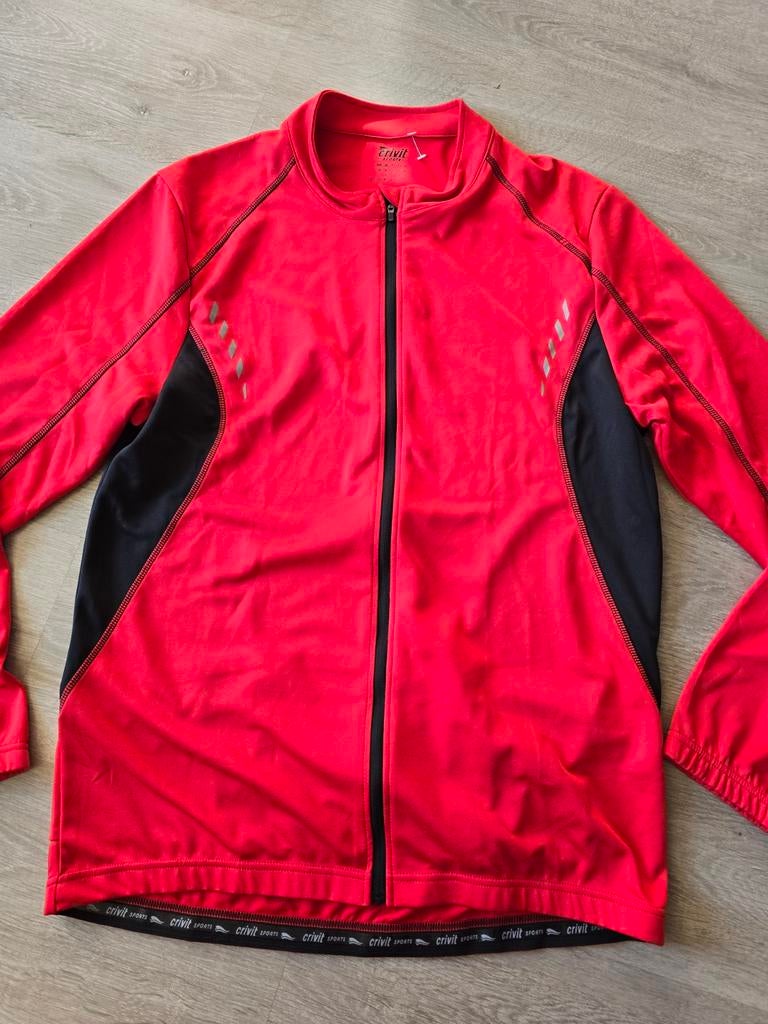 Rood heren fietsvest Crivit , maat XL, Nieuw (KG5), Ophalen of Verzenden, Nieuw, Maat 56/58 (XL), Rood