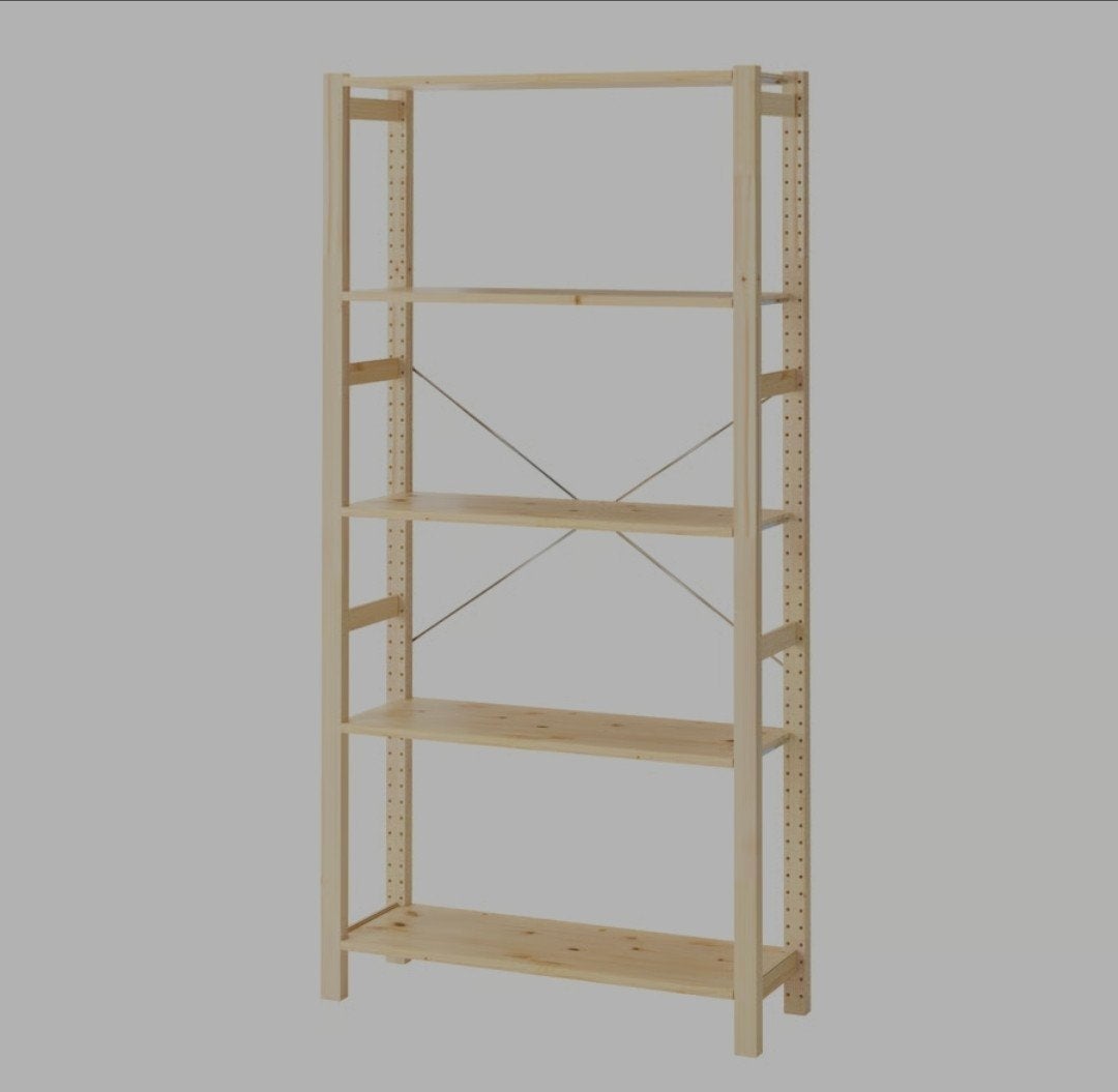 IKEA houten kastplanken en zijpanelen., Ophalen, Gebruikt