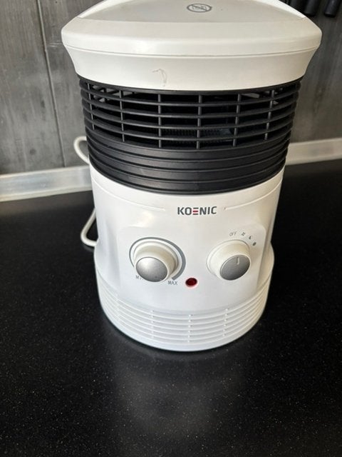 Koenic fanheater, Ophalen, Minder dan 30 cm, Kachel, Minder dan 60 cm