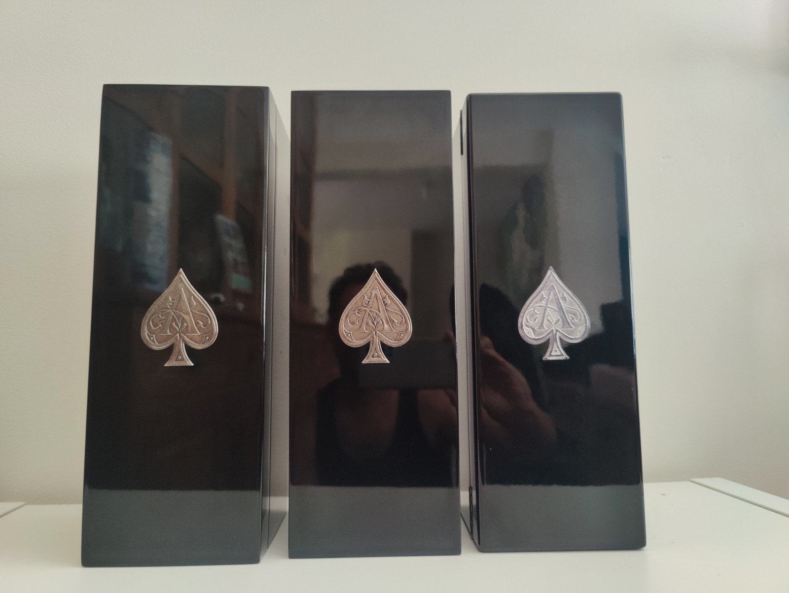 Armand de Brignac Blanc de Blancs & Noirs champagne kistjes, Ophalen, Zo goed als nieuw