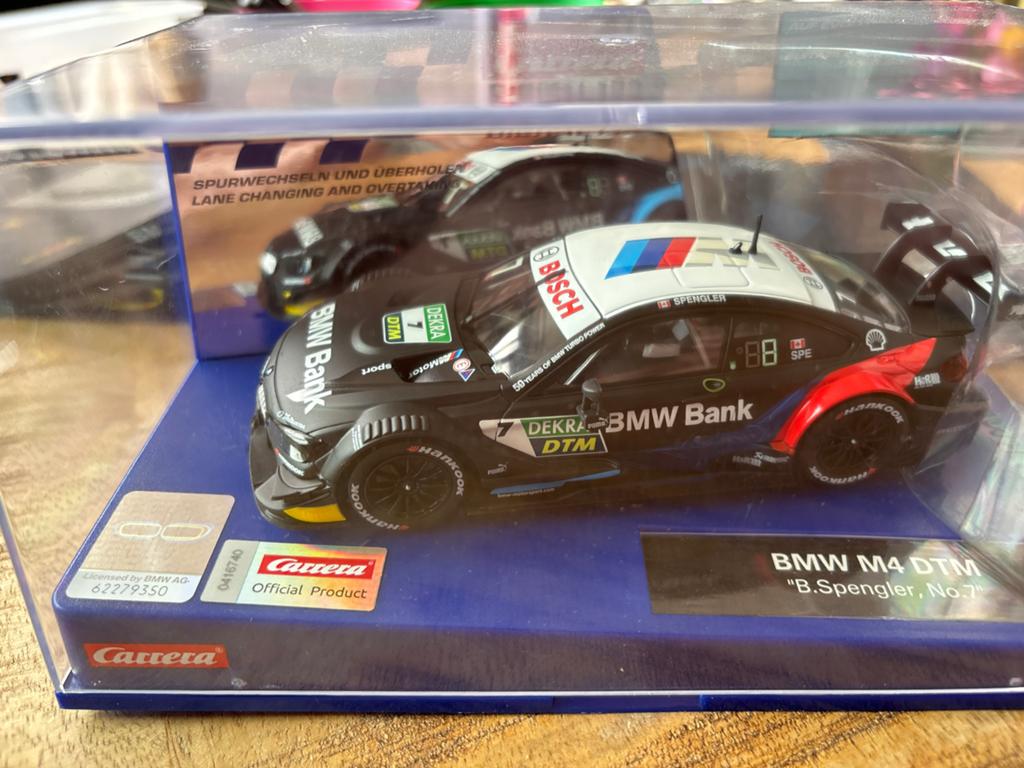 Carrera BMW M4 DTM "B. Spengler, No.7" Nieuw in OVP, Racebaan, Carrera, Nieuw, Ophalen of Verzenden