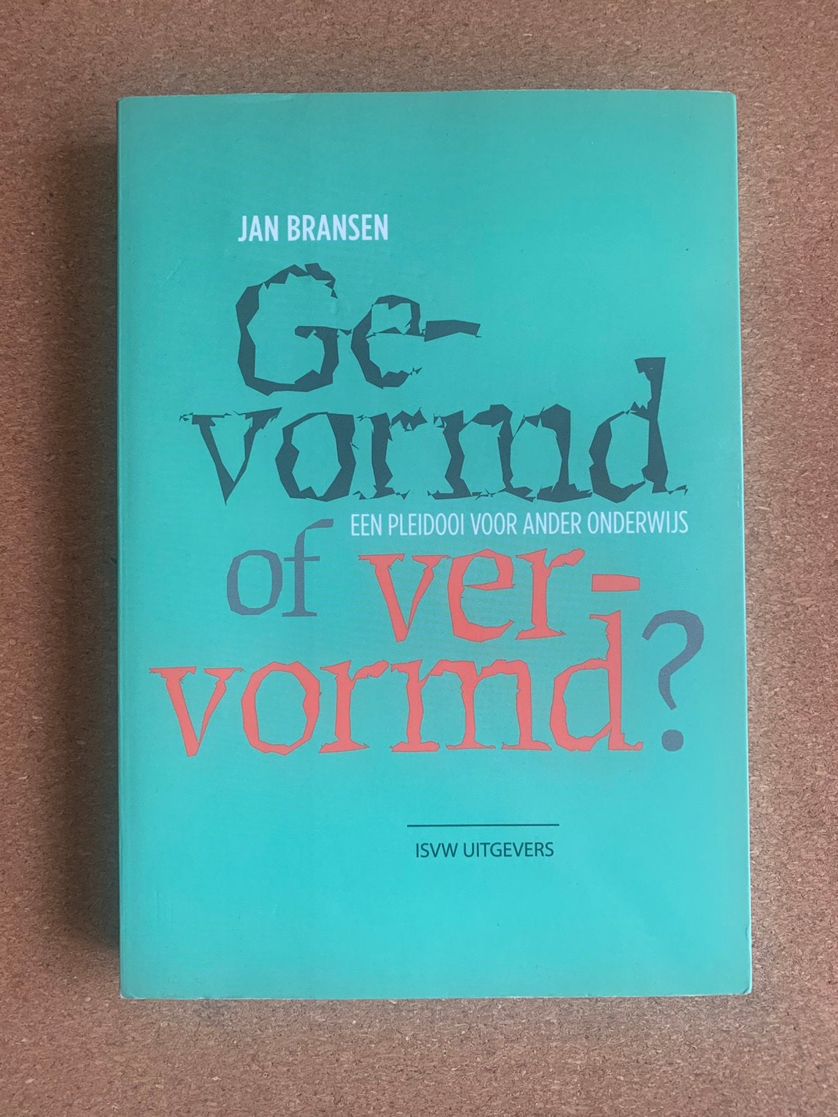 Gevormd of vervormd Jan Bransen, Ophalen of Verzenden, Zo goed als nieuw