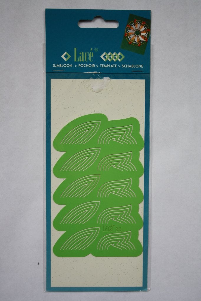 Lace snij-vouwmal tulp en blad 6,7x12cm nr.38, Verzenden, Nieuw, Natuur, Pons of Mal