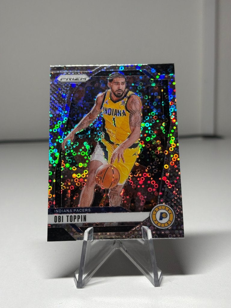 Panini Prizm NBA Obi Toppin disco Indiana Pacers kaart, Ophalen of Verzenden, Zo goed als nieuw, Plaatje