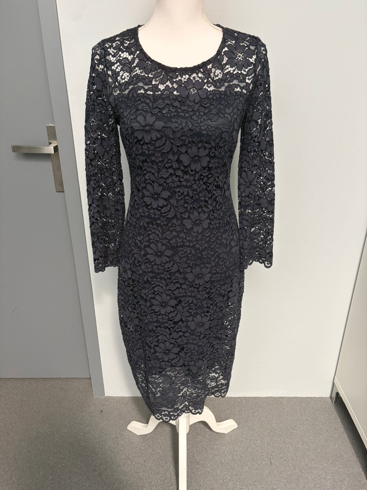 Jurkje, Blauw, Ophalen of Verzenden, Zo goed als nieuw, Knielengte