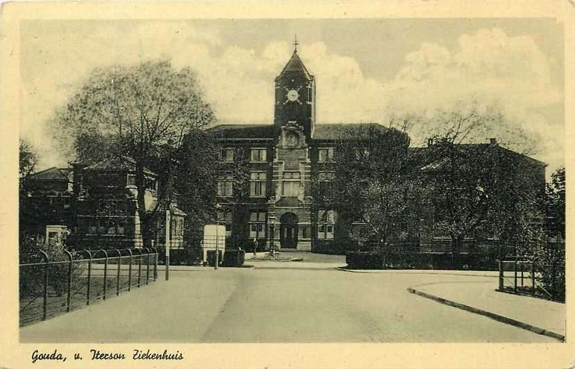 380-967-039 Gouda Van Iterson Ziekenhuis, Verzenden, Voor 1920, Zuid-Holland