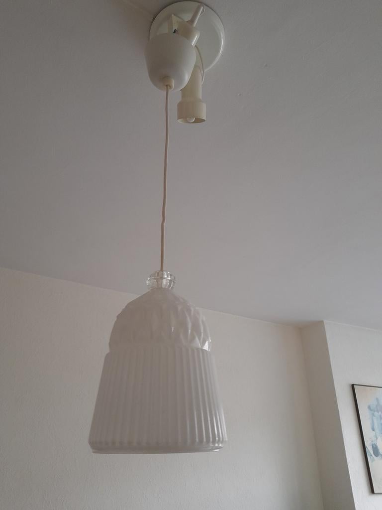 Hanglamp Vanadin Ikea vintage  - zgan, Ophalen, Zo goed als nieuw, Glas