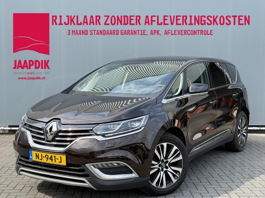 Renault Espace BWJ 2016 1.6 131 PK dCi Dynamique TREKHAAK |, Auto's, Renault, Voorwielaandrijving, Gebruikt, 4 cilinders, Leder en Stof
