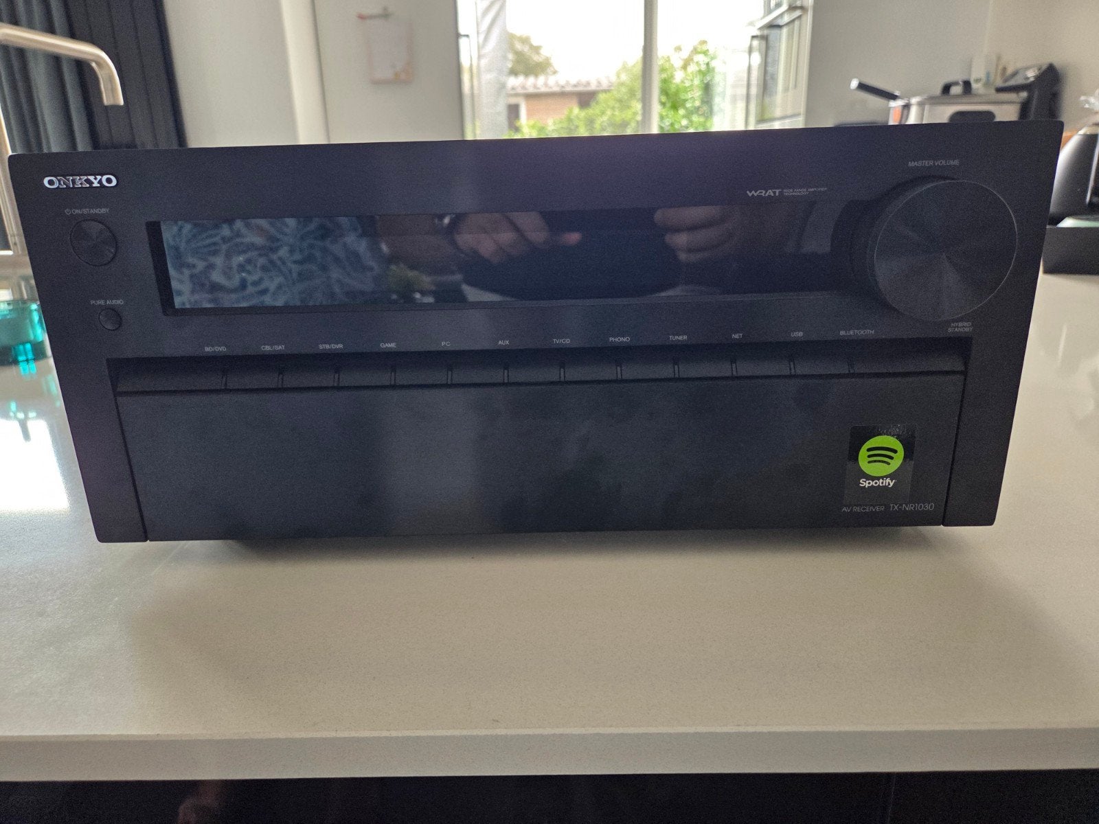 Te koop onkyo TX-NR1030, Audio, Tv en Foto, Ophalen, Zo goed als nieuw, 120 watt of meer, Onkyo