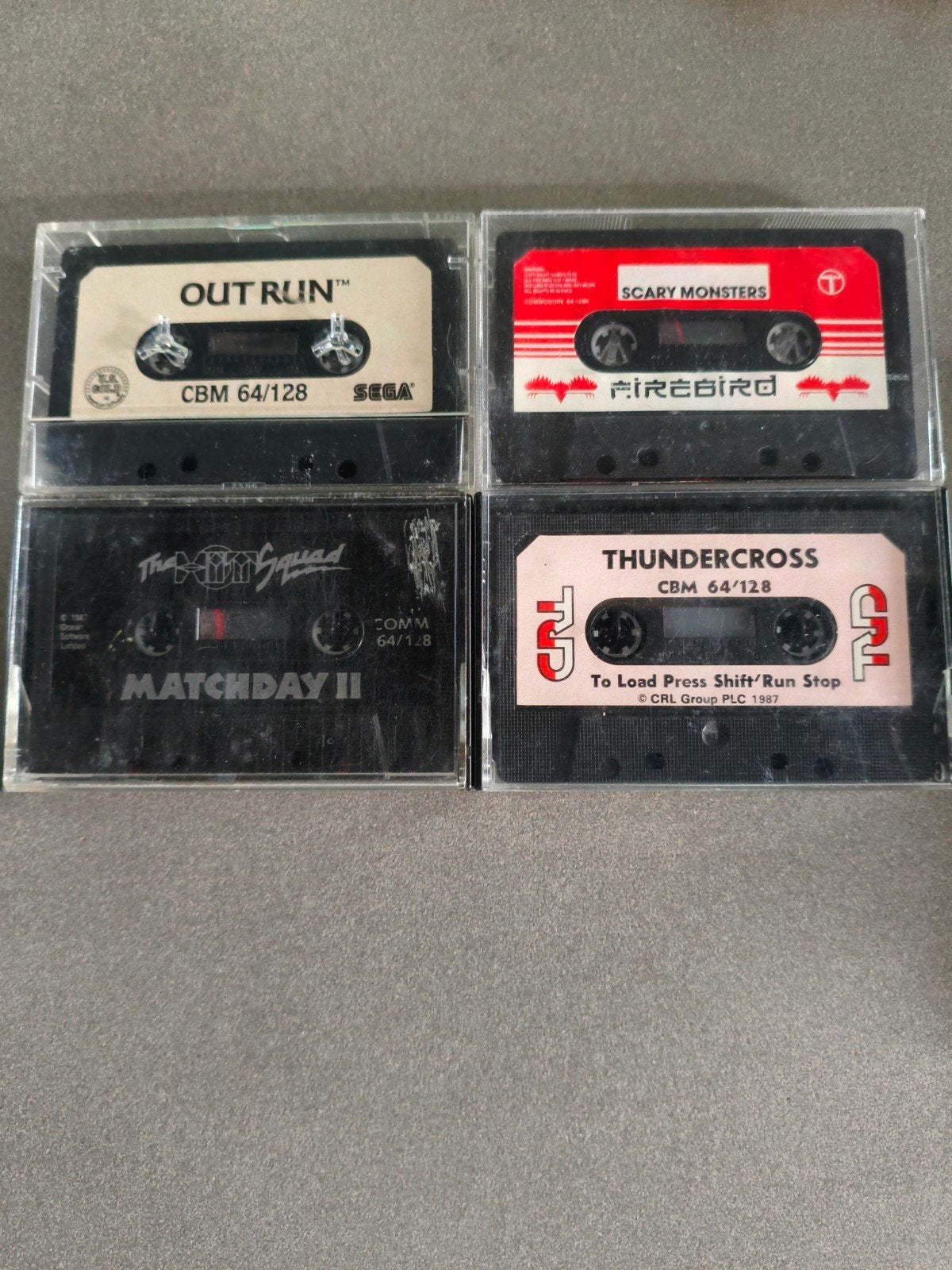 4x originele tapes voor de commodore 64., Computers en Software, Ophalen of Verzenden