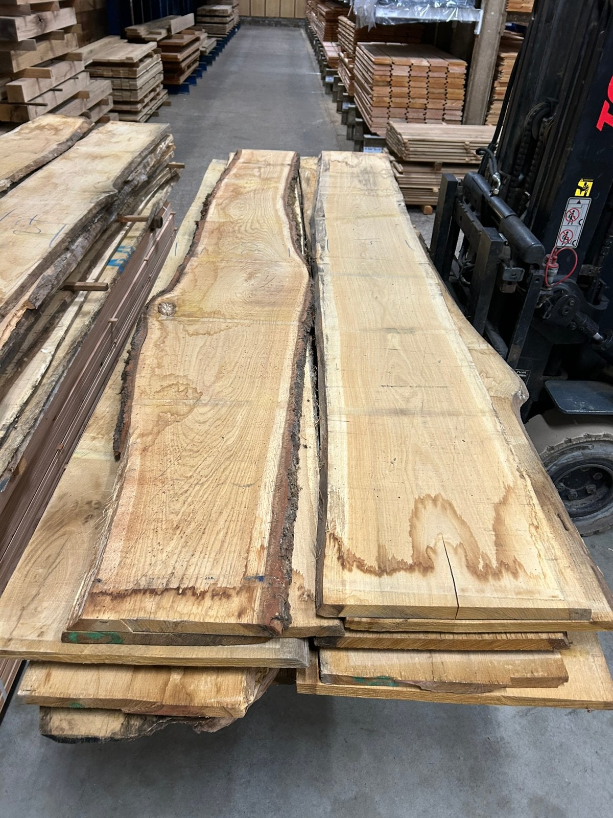 Eiken schaaldelen KD, Ophalen, 25 tot 50 mm, Eiken, Nieuw
