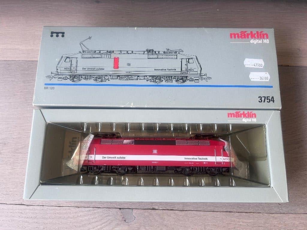 Marklin 3754 ho locomotief nieuwstaat, Wisselstroom, Locomotief, Nieuw, Ophalen of Verzenden