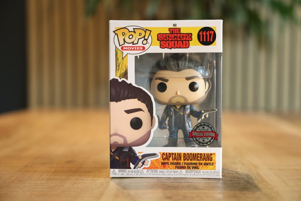 Funko Pop! Movies: The Suicidce Squad - Captain Boomerang #1, Ophalen of Verzenden, Nieuw