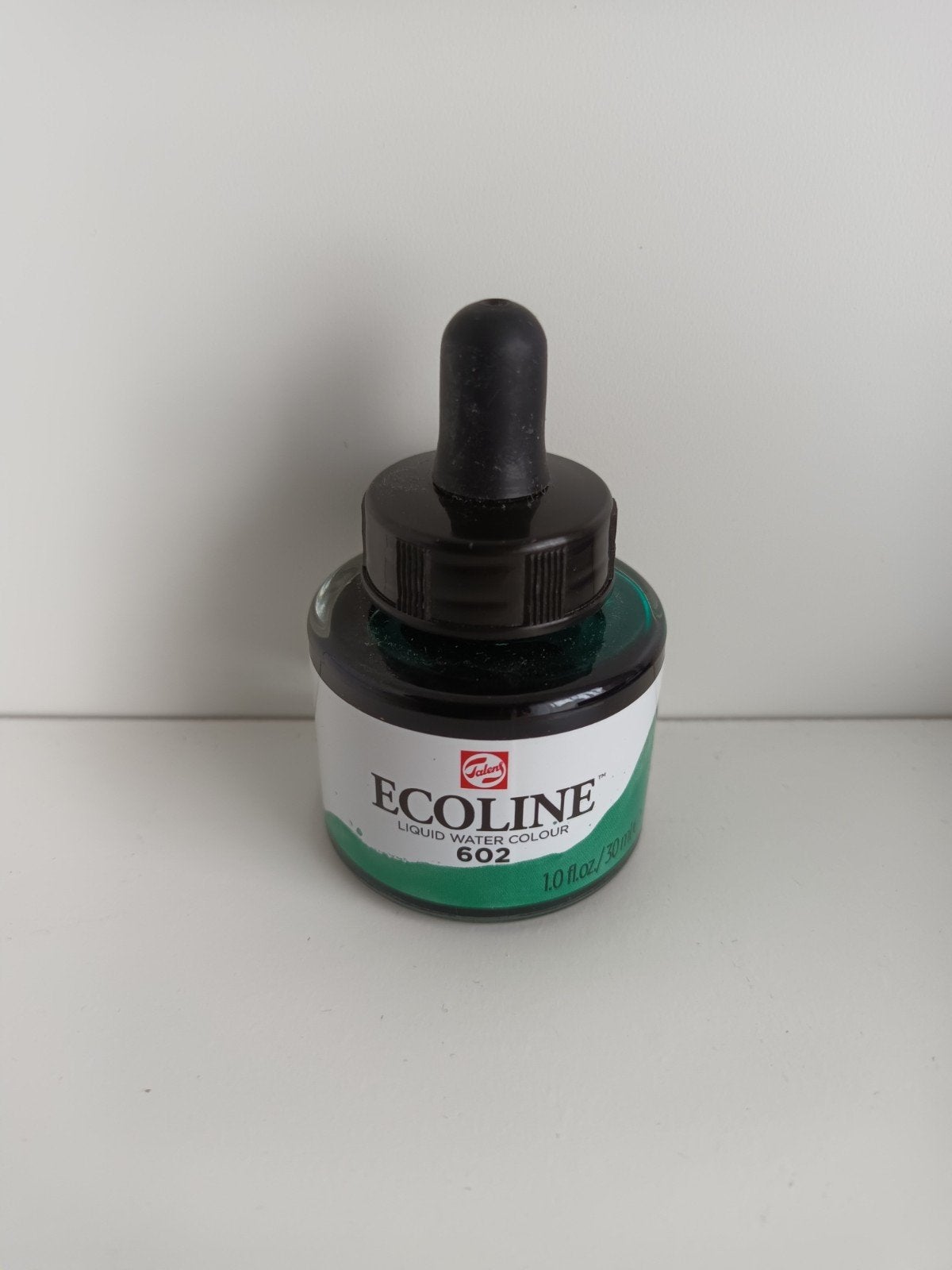 Talens ecoline 602 dark green 30 ml, Hobby en Vrije tijd, Schilderen, Ophalen of Verzenden, Zo goed als nieuw