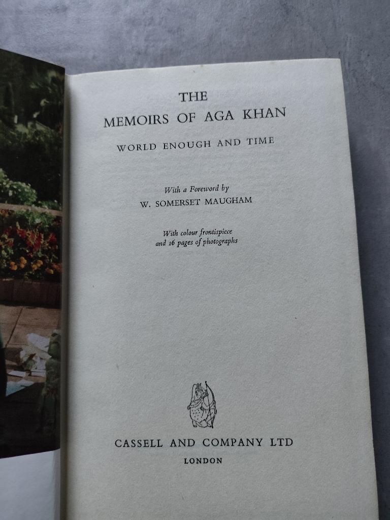 The Memoirs of Aga Khan W. Somerset Maugham hardcover, Ophalen of Verzenden, Zo goed als nieuw