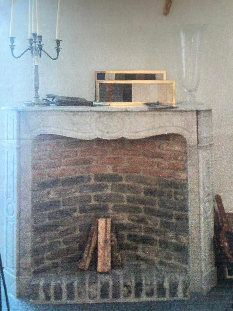 Antieke Schouw - Klassieke Elegante Open Haard, Huis en Inrichting, Haarden, Ophalen, Gebruikt, Inbouwhaard, Elektrische haard