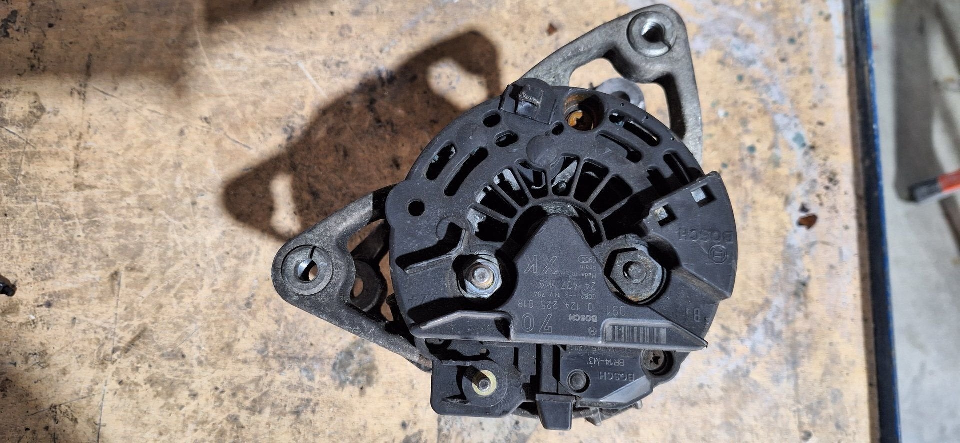 Bosch Dynamo Ford Focus C-Max Fiesta Volvo V50 S40 1.4 1.6 7, Gebruikt, -, -, Ophalen of Verzenden
