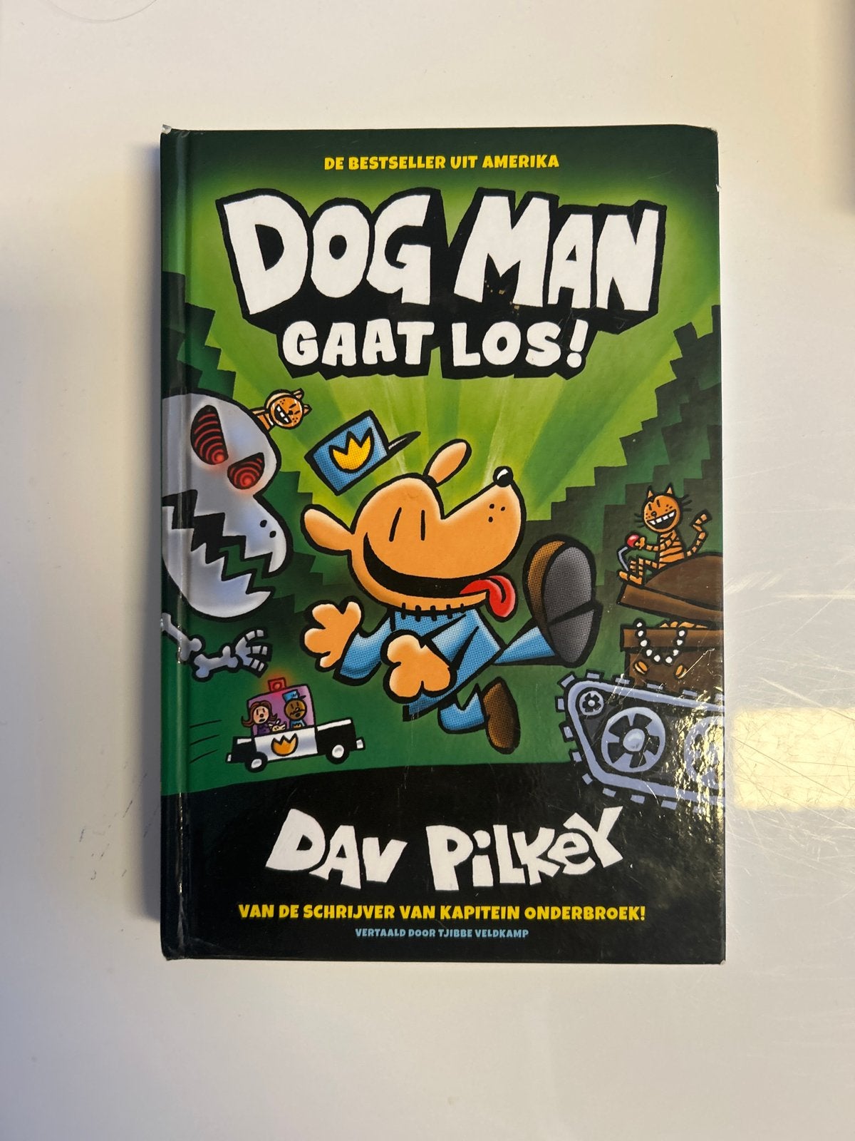 Dog Man: Gaat Los! - Avontuurlijk stripboek met leuke person, Eén stripboek, Ophalen, Gelezen