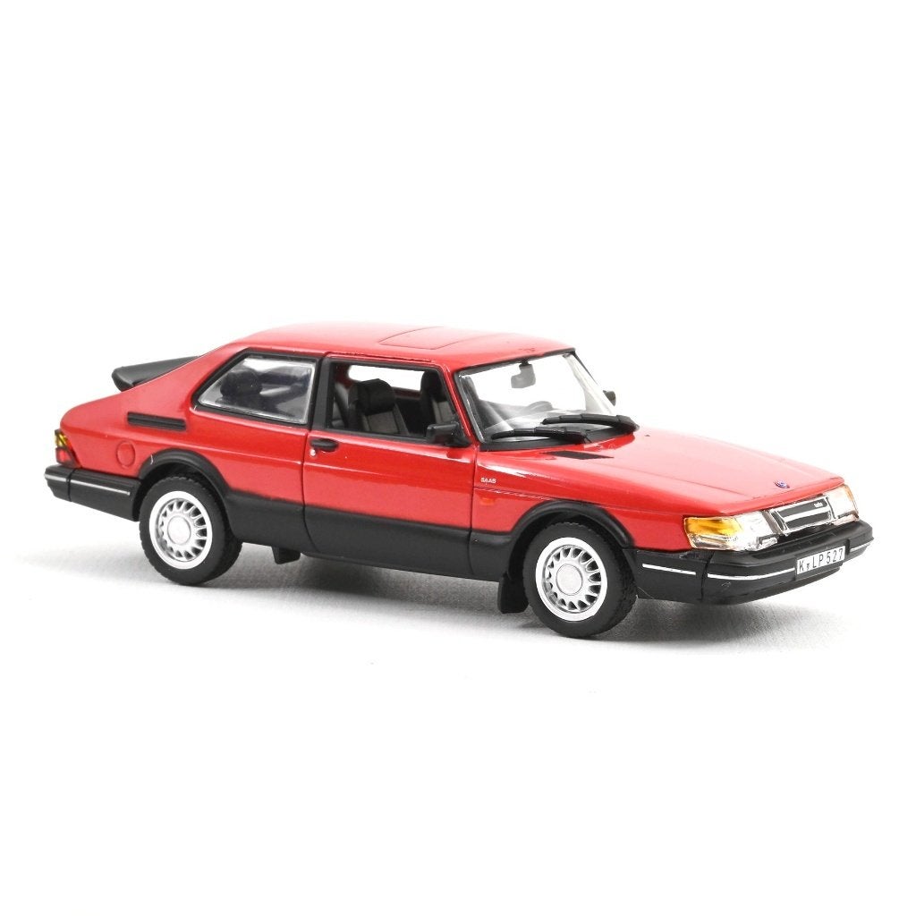 Saab 900 Turbo 1992 Red - Norev miniatuurauto 1:43, Hobby en Vrije tijd, 70-72 Avenue de Böhlen 69120 VAULX-EN-VELIN FRANCE, Auto