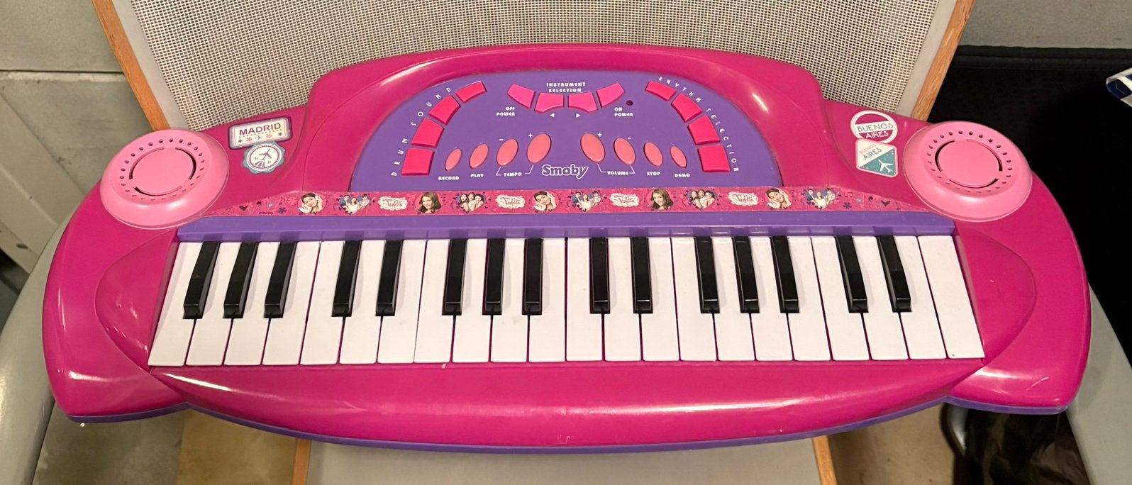 Violeta kinderpiano, Ophalen of Verzenden, Zo goed als nieuw, Overige kleuren