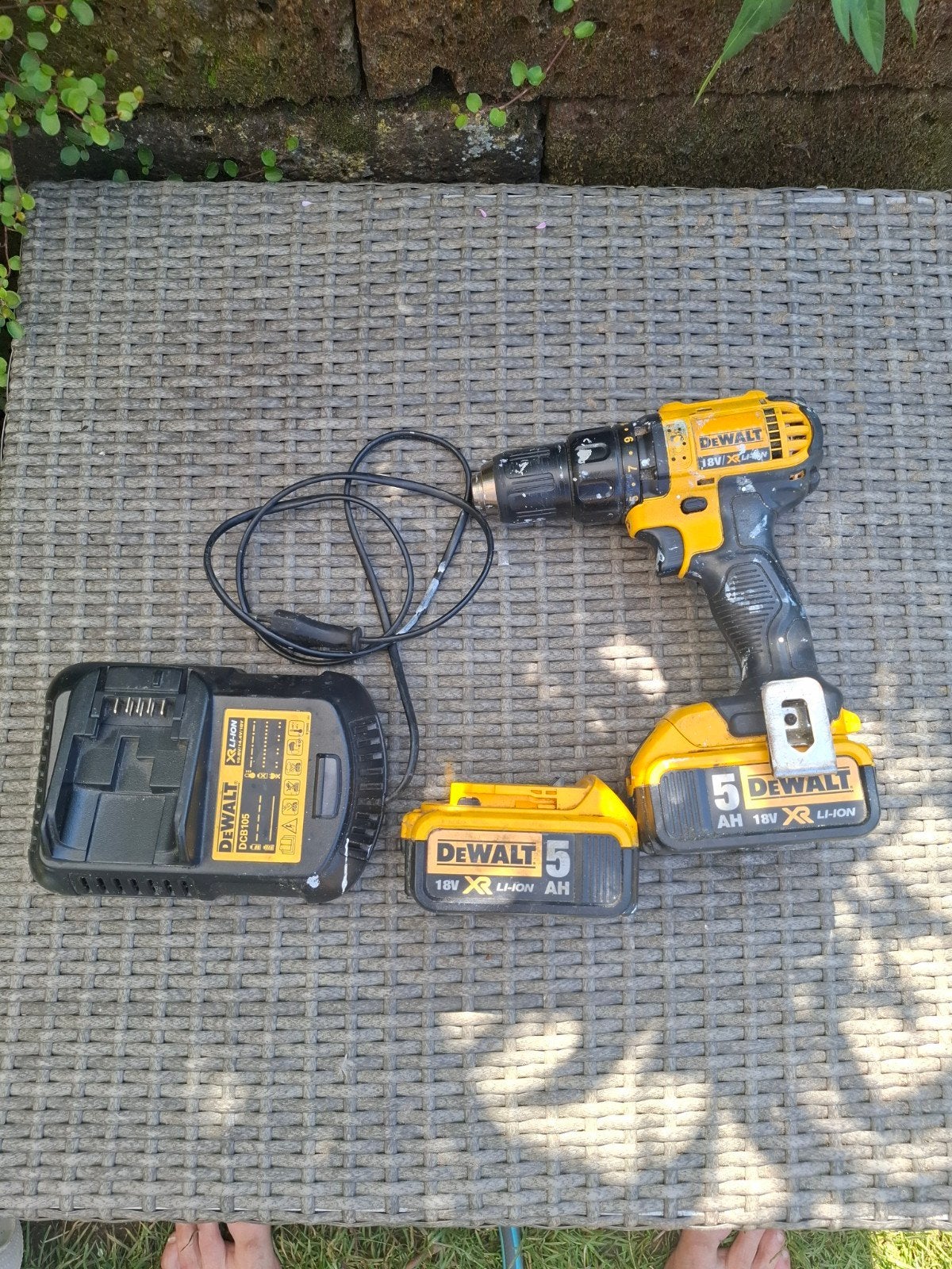 Dewalt DCD780 schroef-boormachine 18V, Doe-het-zelf en Verbouw, Gereedschap | Boormachines, Ophalen of Verzenden, Gebruikt, Boormachine