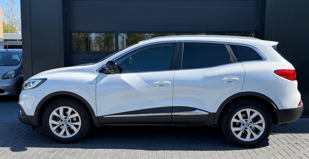 Renault Kadjar 1.2 TCe Limited | Cruise |Camera| Trekhaak |, Auto's, Kadjar, Gebruikt, 4 cilinders, Wit