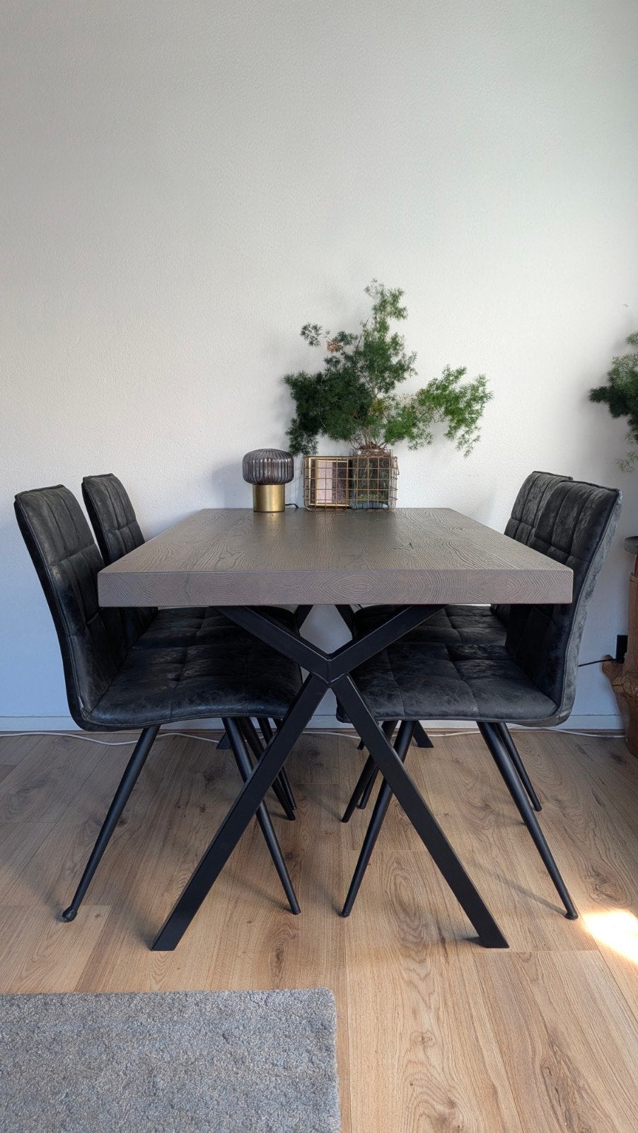 De Tafelaar King George eettafel - Massief eikenhout, Ophalen, Gebruikt, 50 tot 100 cm, 150 tot 200 cm