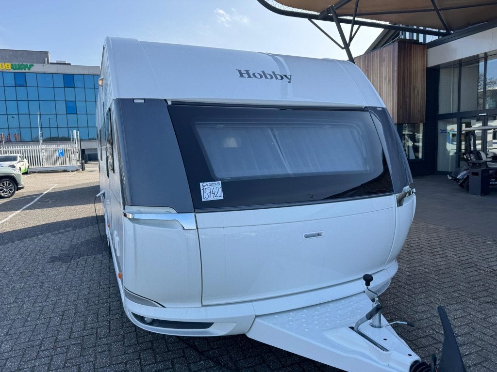 Hobby Prestige 720 KWFU 2026, Caravans en Kamperen, Caravans, Standaardzit, Hobby, Schokbreker, 7 tot 8 meter