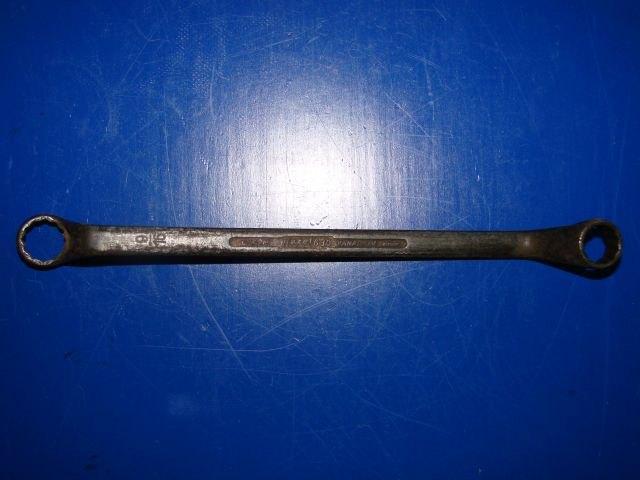 HAZET No 630 ringsleutel 1/2 / 9/16 inch, Ophalen of Verzenden, Gebruikt