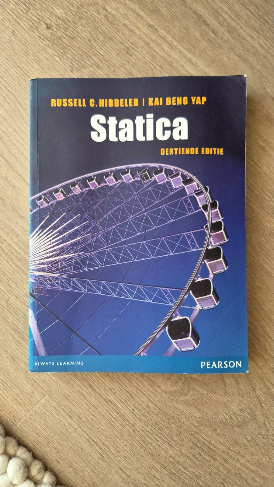 Statica - Russell C. Hibbeler & Kai Beng Yap (13e editie), Gelezen, Russell C. Hibbeler, Kai Beng Yap, Beta, HBO