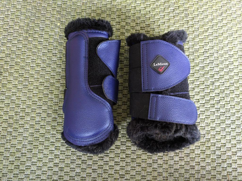 Le Mieux Fleece flex trainers blauw maat M, Ophalen of Verzenden