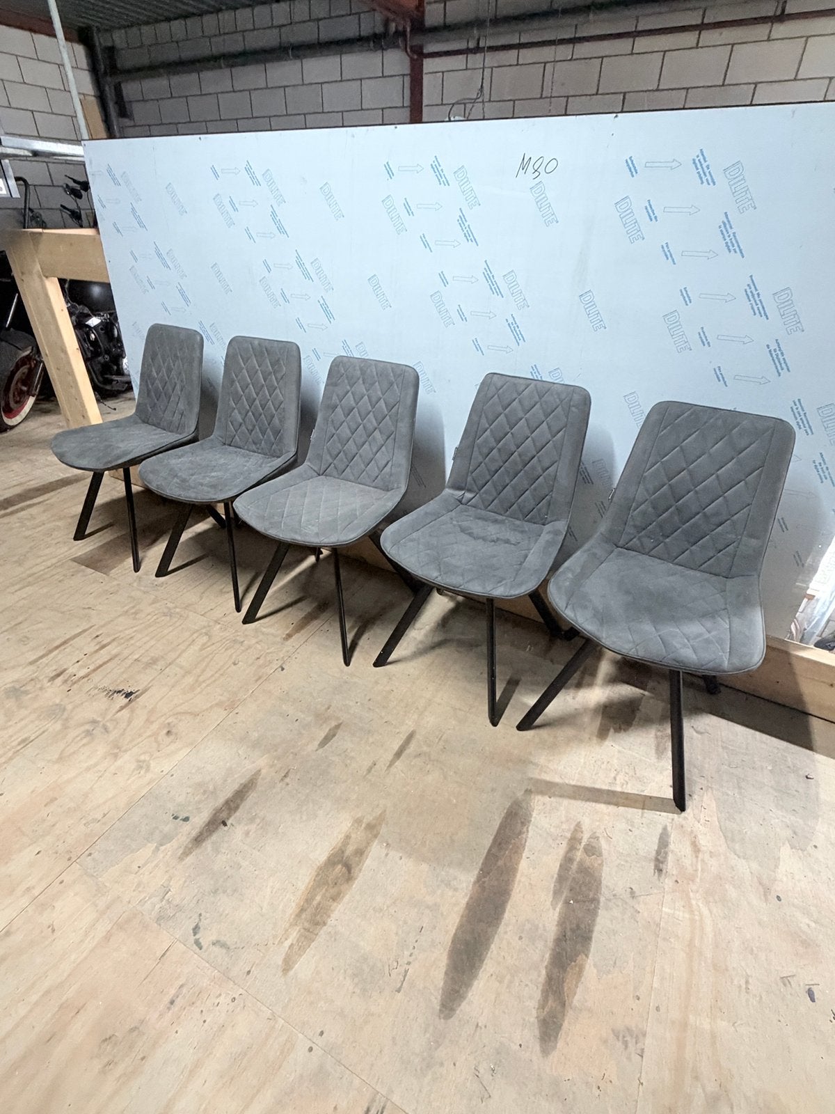 5x eetkamerstoel, Huis en Inrichting, Ophalen, Gebruikt, Vijf, Zes of meer stoelen, Modern