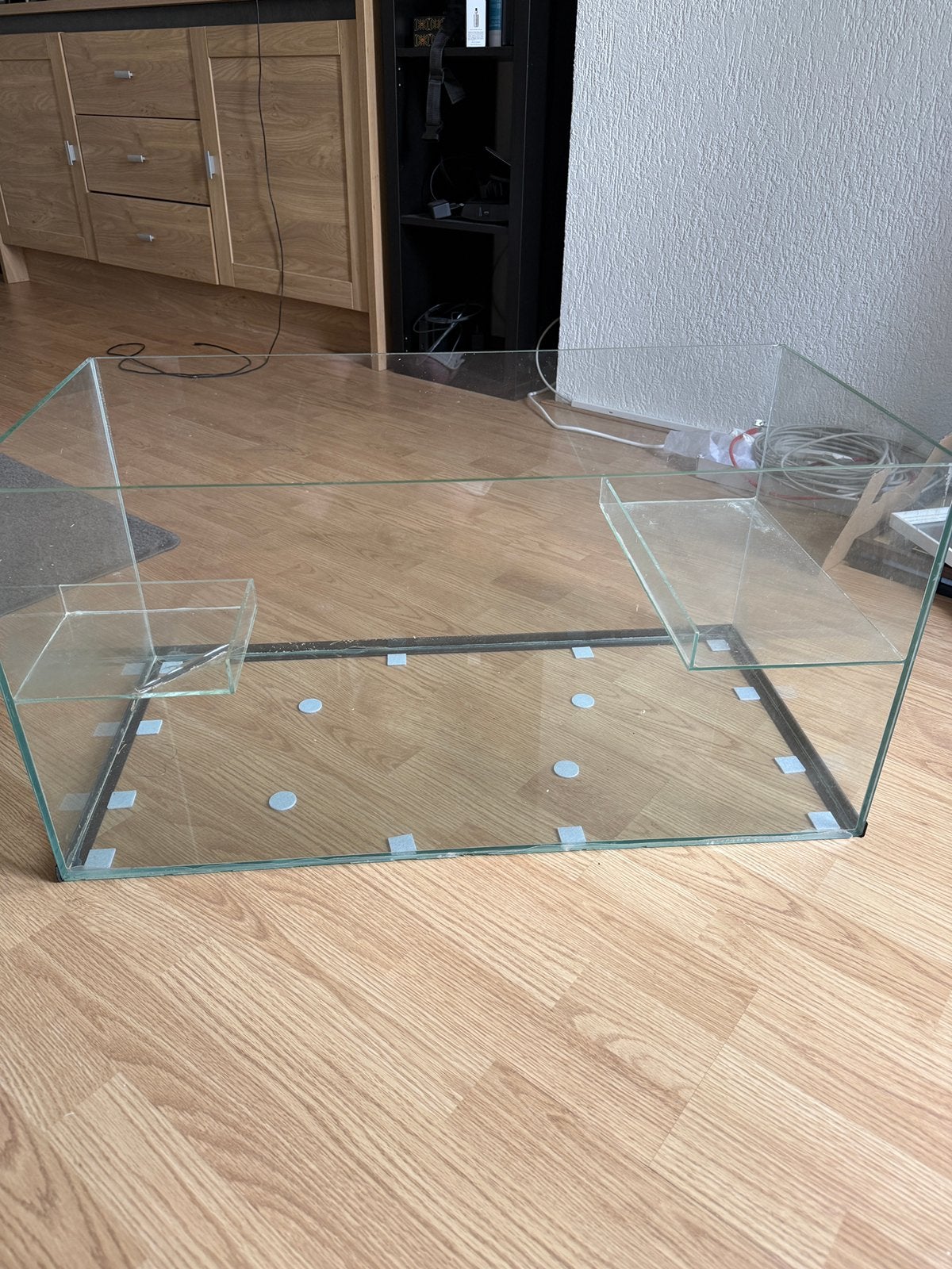 Hamster terrarium, Dieren en Toebehoren, Knaagdieren en Konijnen | Hokken en Kooien, Gebruikt, 75 tot 110 cm, Ophalen, Minder dan 60 cm