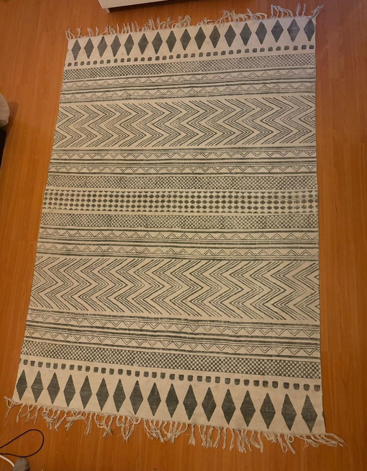 Hip bohemian ‘boho’ vloerkleed 120 x 180, Huis en Inrichting, Stoffering | Tapijten en Kleden, 100 tot 150 cm, Nieuw, Ophalen of Verzenden