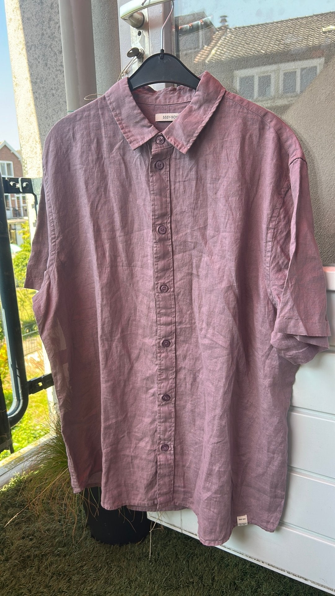 Sissy Boy overhemd xl, Ophalen of Verzenden, Nieuw, Paars, Halswijdte 43/44 (XL)