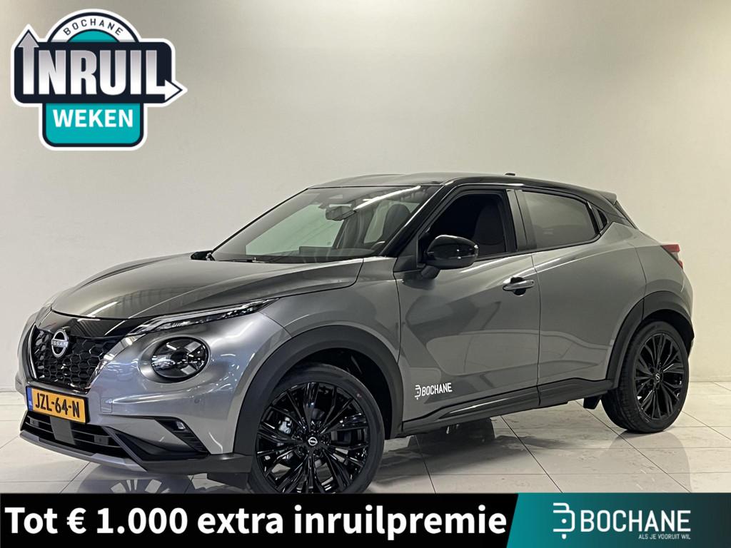 Nissan Juke 1.6 Hybrid N-Sport | 360º Camera | Stoelverwarm, Stof, Met garantie (alle), Origineel Nederlands, Bedrijf