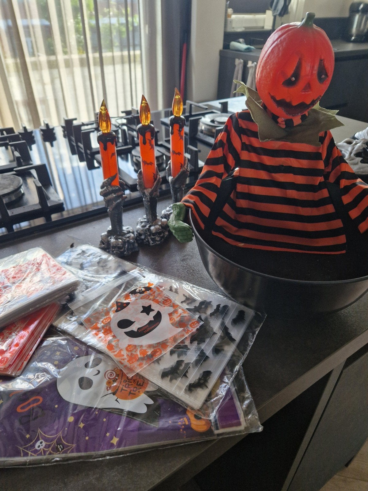 Halloween  snoepzakjes en meer, Ophalen of Verzenden, Halloween of Griezel