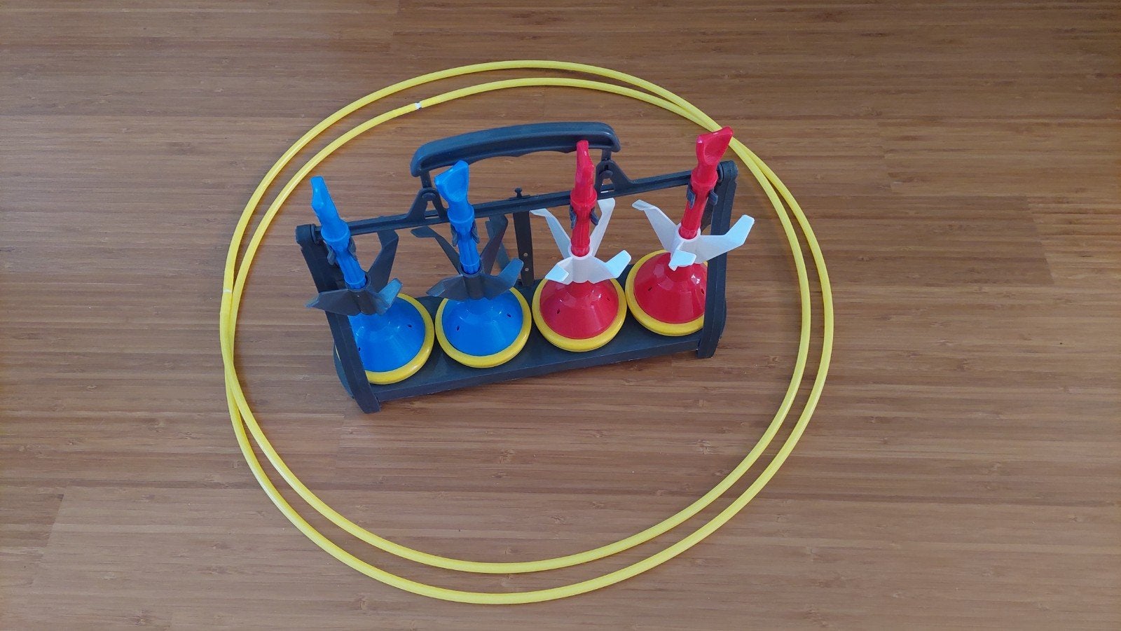 Raketwerper spel met hoepels - Buitenspeelgoed, Ophalen of Verzenden, Nieuw, Jongen of Meisje