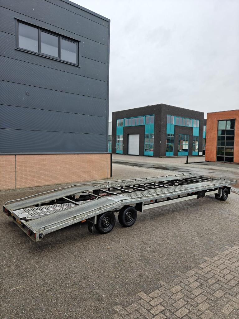 Witteveen schamel auto aanhanger, Auto diversen, Aanhangers en Bagagewagens, Ophalen, Zo goed als nieuw