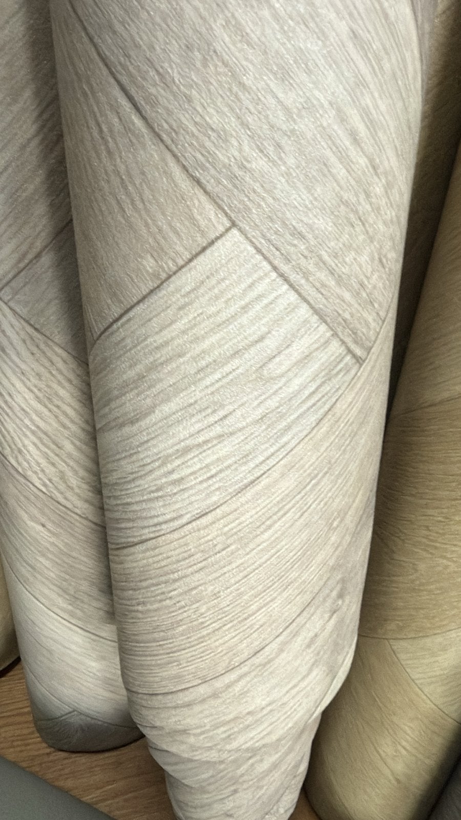 Coupon Vinyl Visgraat 2,80x0,95m - Nieuw Novilon Outlet, Ophalen, Nieuw, Grijs, Minder dan 5 m²