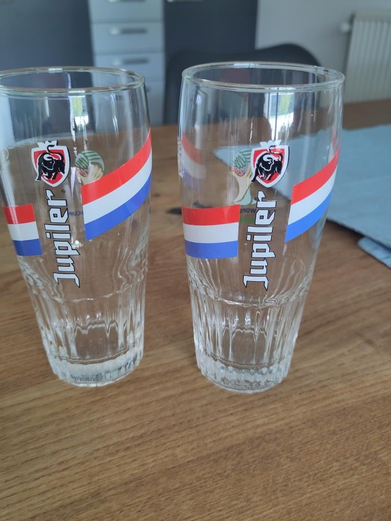 Jupiler Wereldkampioenschap glazen Nederland, Ophalen of Verzenden, Zo goed als nieuw, Bierglas