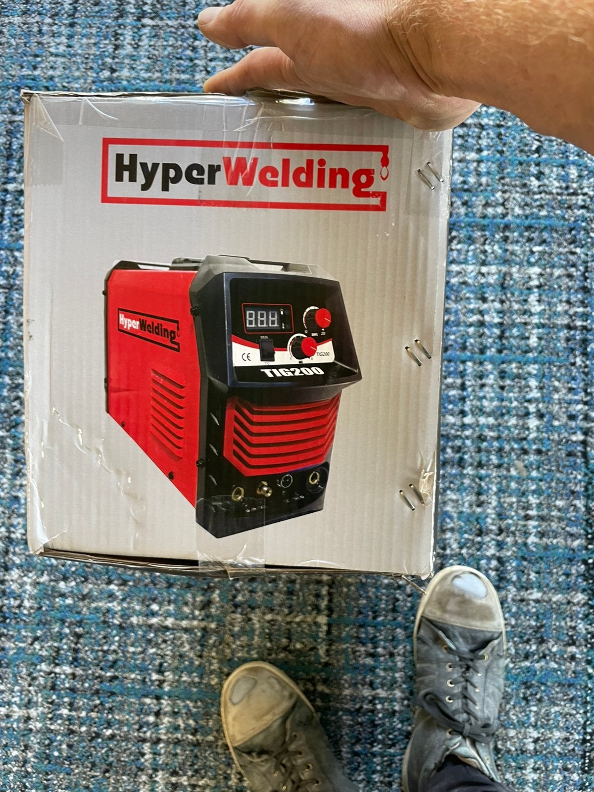Hyper welding lasapparaat, Doe-het-zelf en Verbouw, Gereedschap | Lasapparaten, Ophalen, Zo goed als nieuw, Tig