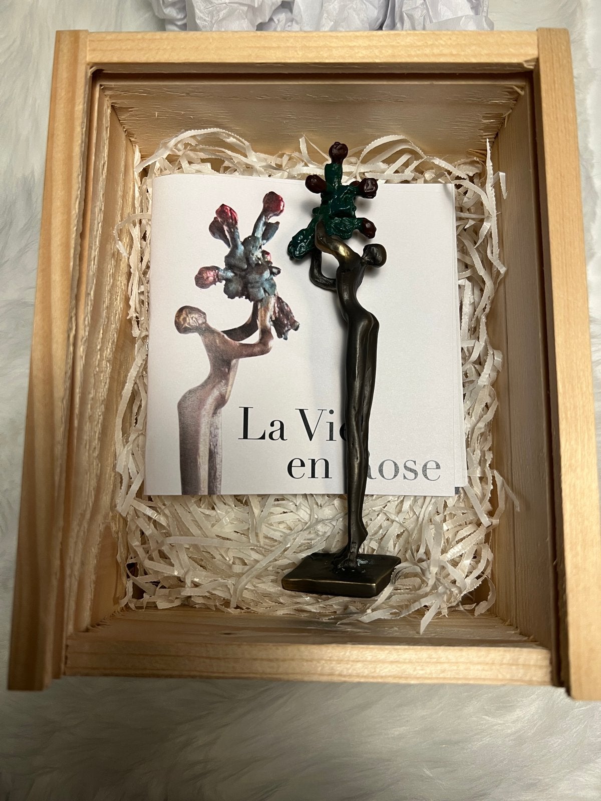 Ricky Jansen Sculptuur 15 cm Verbronsd Kunst Artihove, Ophalen of Verzenden, Nieuw, Mens