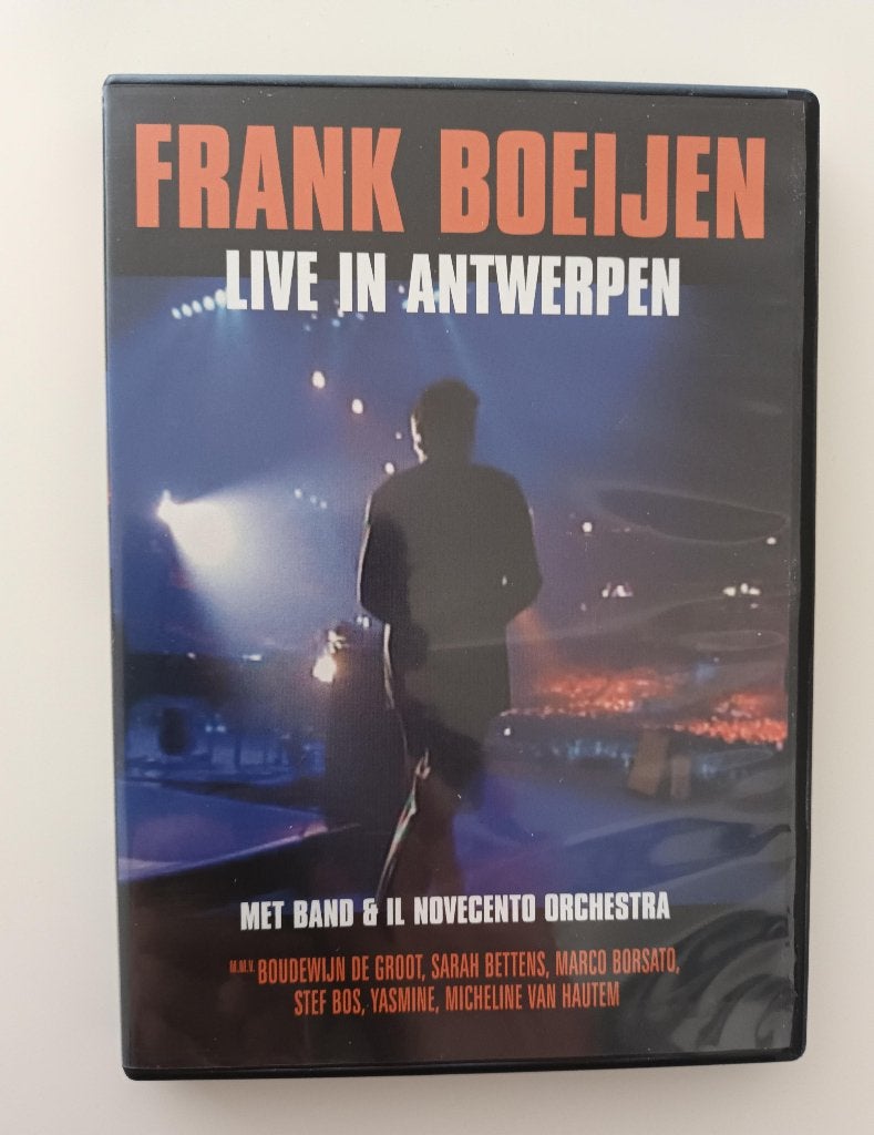 Dvd Frank Boeijen - live Antwerpen, Alle leeftijden, Ophalen of Verzenden, Zo goed als nieuw