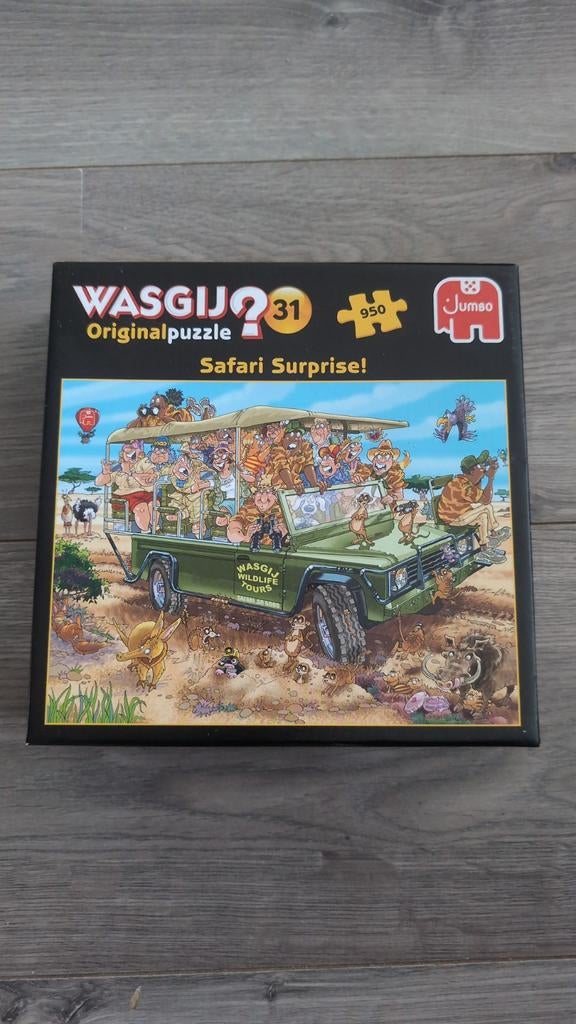Wasgij Original 31 Safari Surprise! Legpuzzel 950 stukjes, Ophalen, 500 t/m 1500 stukjes, Zo goed als nieuw, Legpuzzel