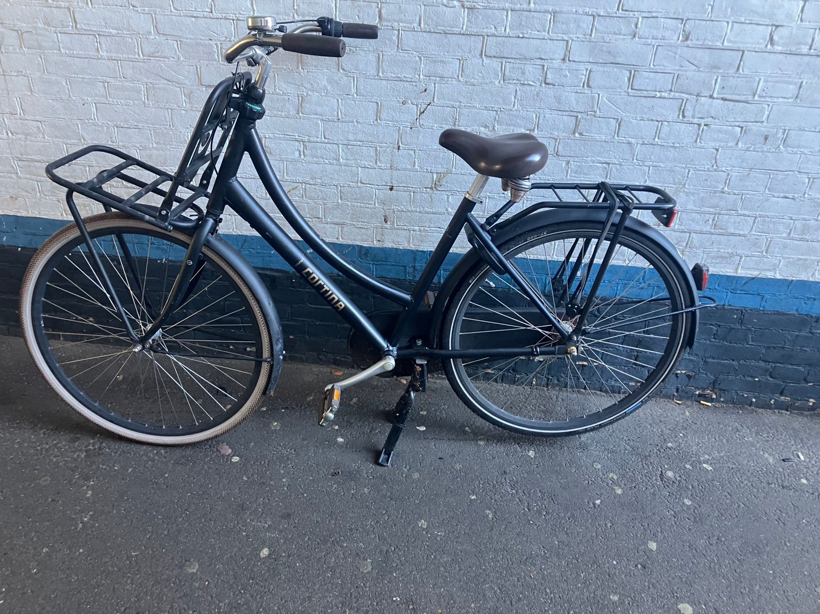 Cortina u4 transport damesfiets 3 versnelling, Ophalen, Terugtraprem, 53 tot 56 cm, Versnellingen
