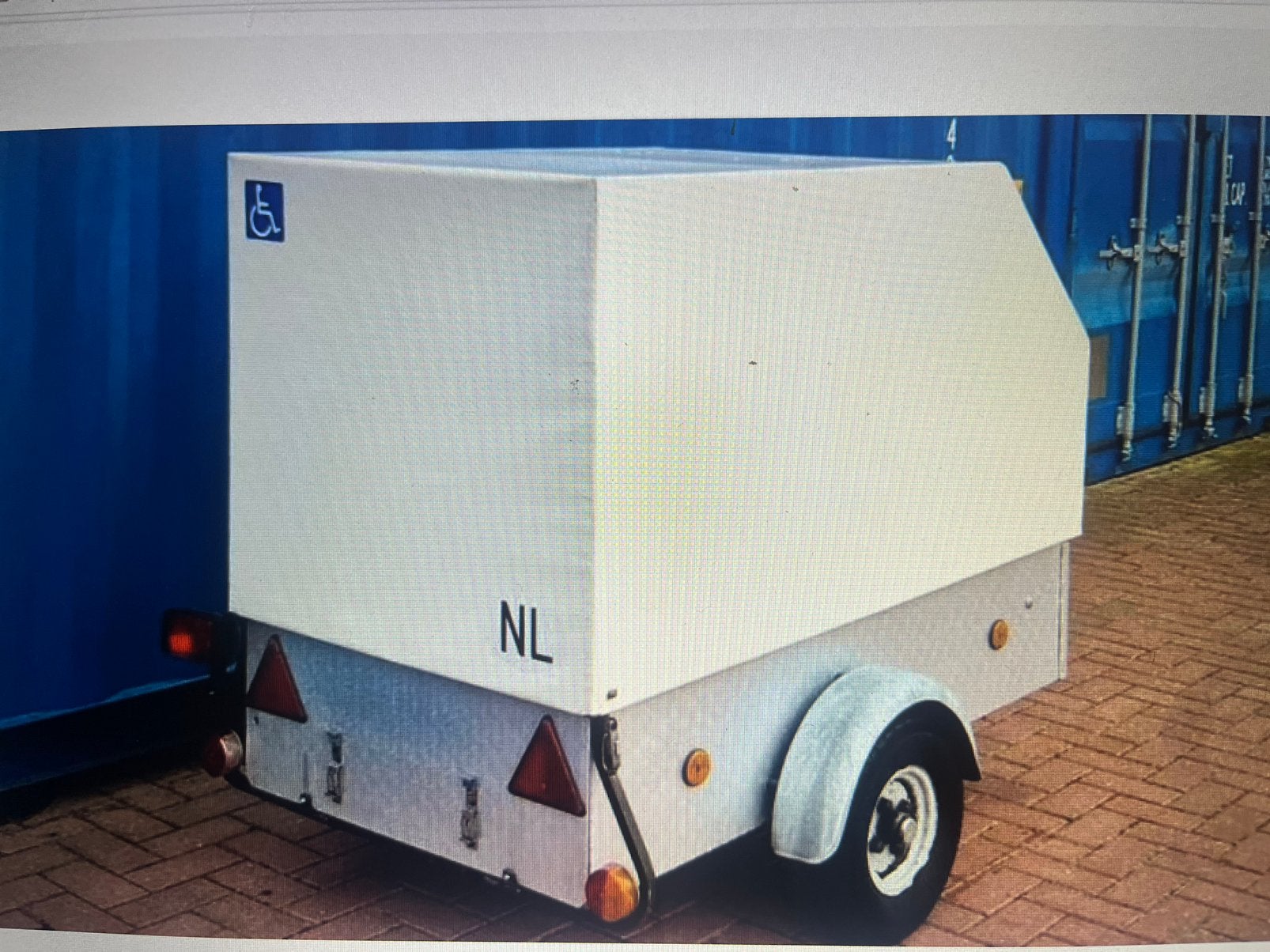 scootmobiel aanhanger, Auto diversen, Ophalen, Gebruikt