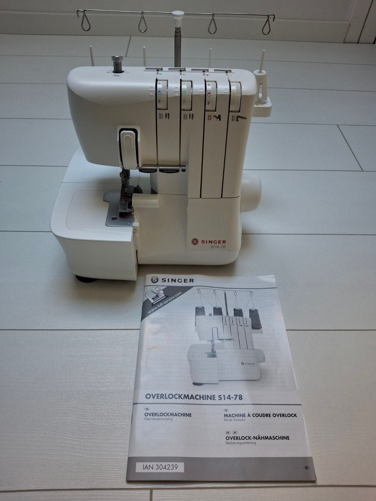 Singer Overlock S14-78 - Inclusief accessoires, Ophalen, Gebruikt, Lockmachine, Singer