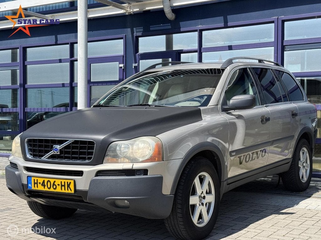 Volvo XC90 2.5 T| Airco| Cruise| APK | AUTOMAAT|, Auto's, Gebruikt, Bruin, 7 stoelen, 2521 cc